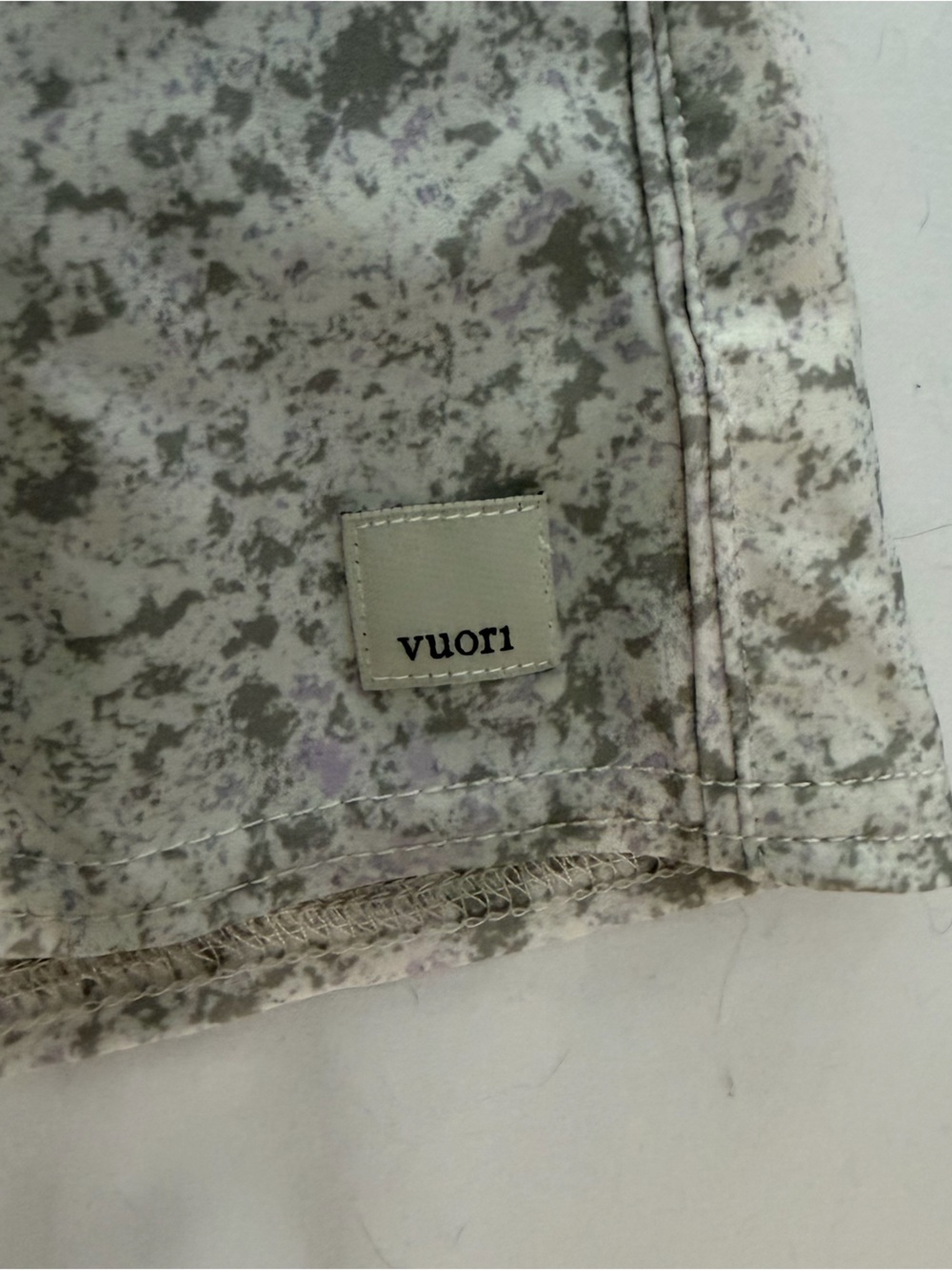 Vuori Light Stone Gray Shorts